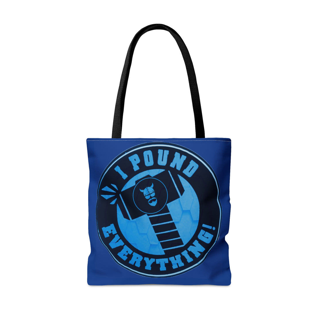 ZV Blue Pound Tote Bag - THE ZEN VIKING