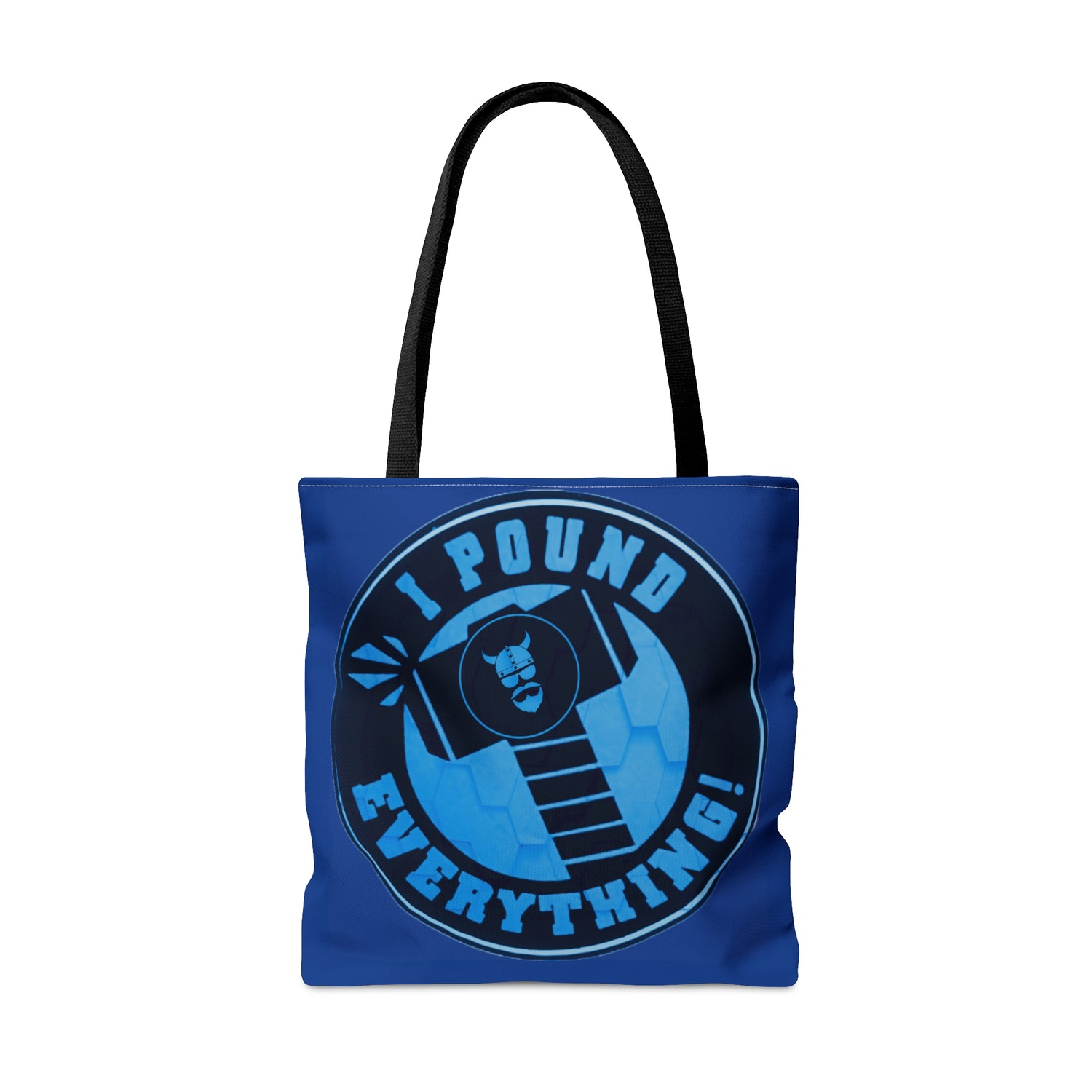 ZV Blue Pound Tote Bag - THE ZEN VIKING