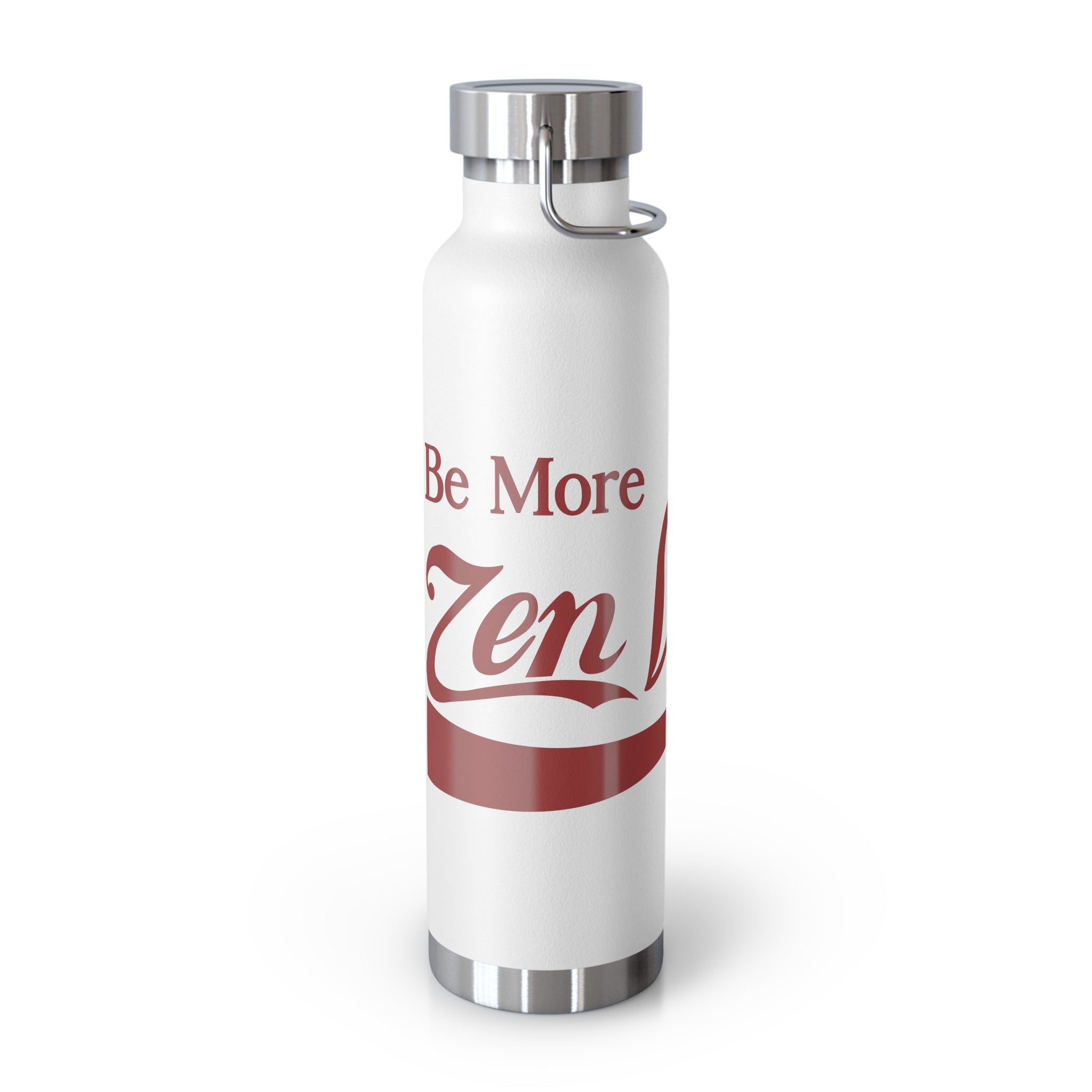 ZV Be More Copper Vacuum Insulated Bottle, 22oz - THE ZEN VIKING