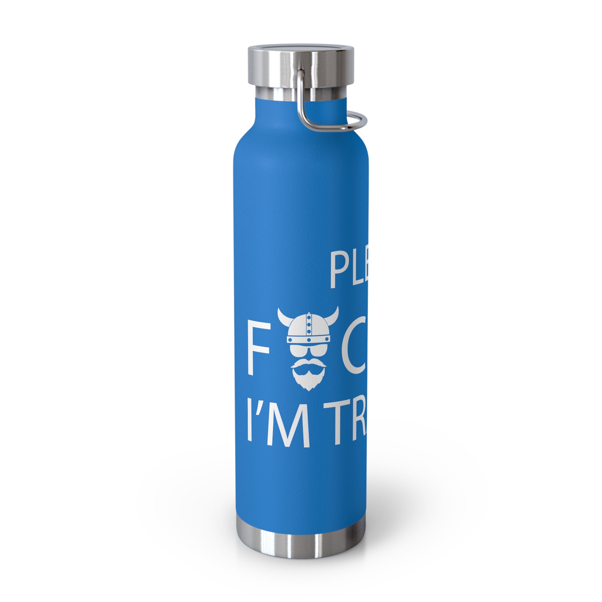 ZV Im Training Copper Vacuum Insulated Bottle, 22oz - THE ZEN VIKING