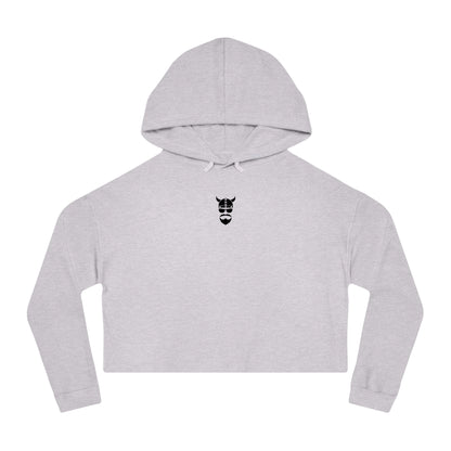 ZV Black Label Women’s Crop Hoodie - THE ZEN VIKING