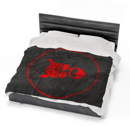 ZV CodeRed Extra Soft Velveteen Plush Blanket - THE ZEN VIKING