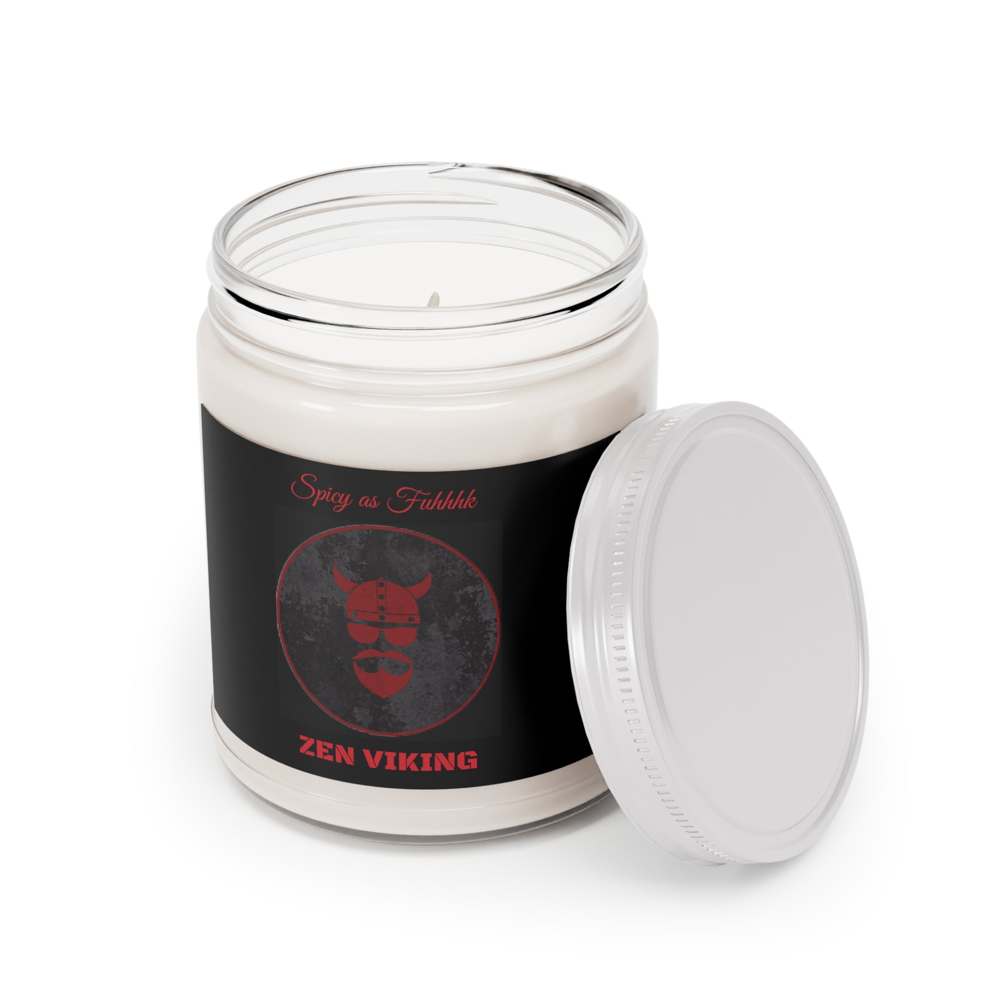 ZV Spicy As Fuhhhk Candle, 9oz - THE ZEN VIKING