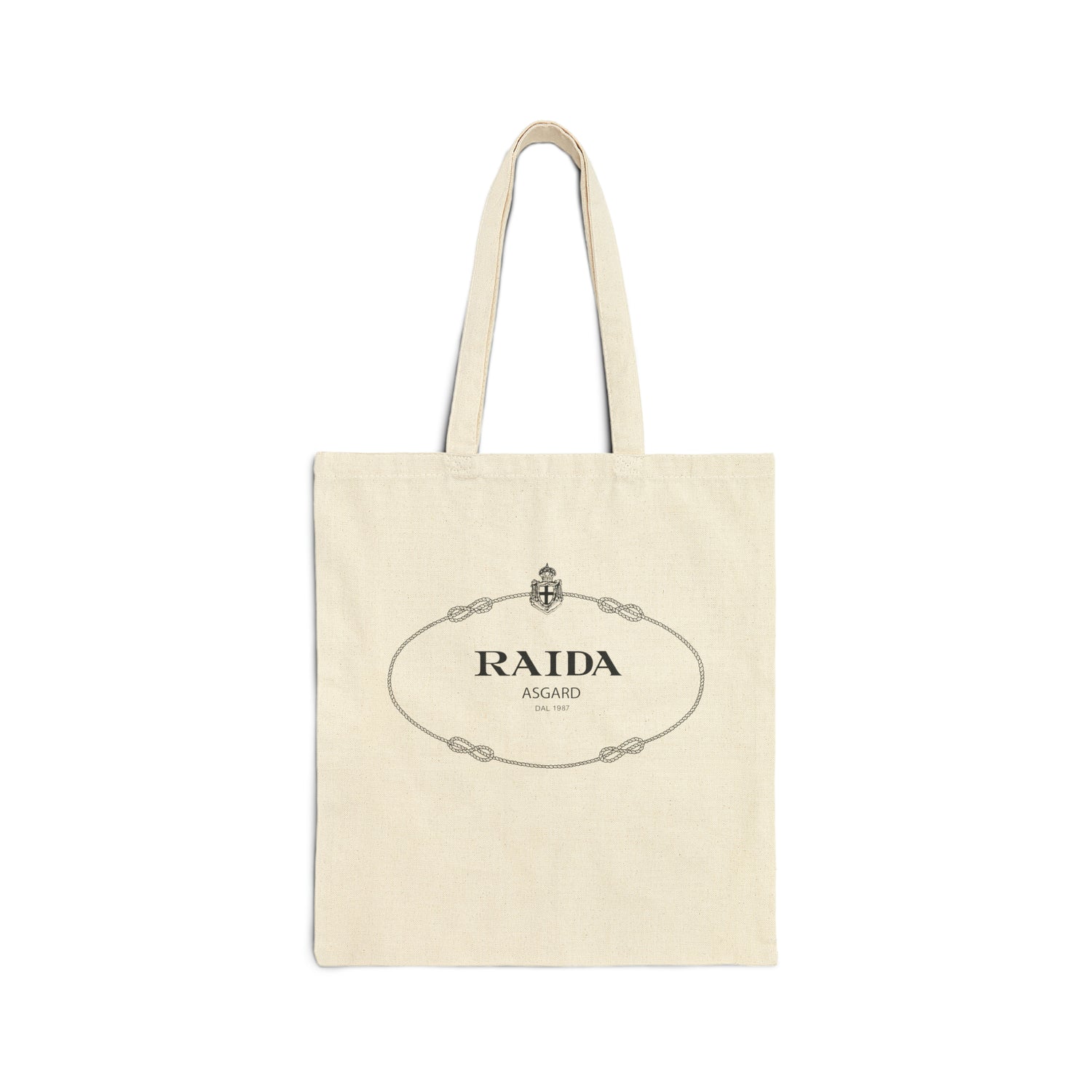 Raida 1987 Cotton Canvas Tote Bag