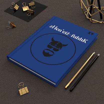 ZV Shit To Do List blue Hardcover Journal Matte - THE ZEN VIKING