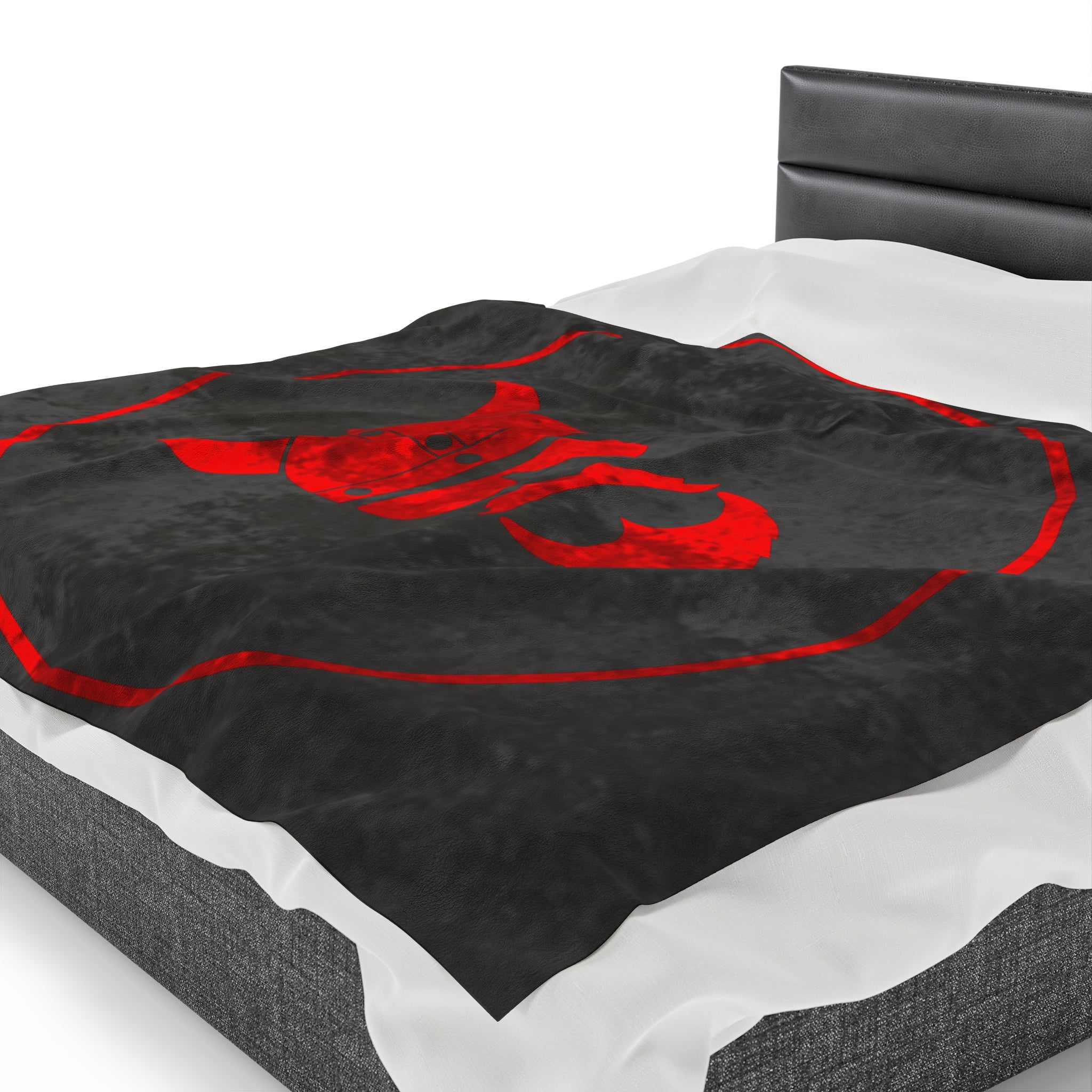 ZV CodeRed Extra Soft Velveteen Plush Blanket - THE ZEN VIKING