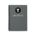 ZV Grey Spiral Notebook - Ruled Line - THE ZEN VIKING