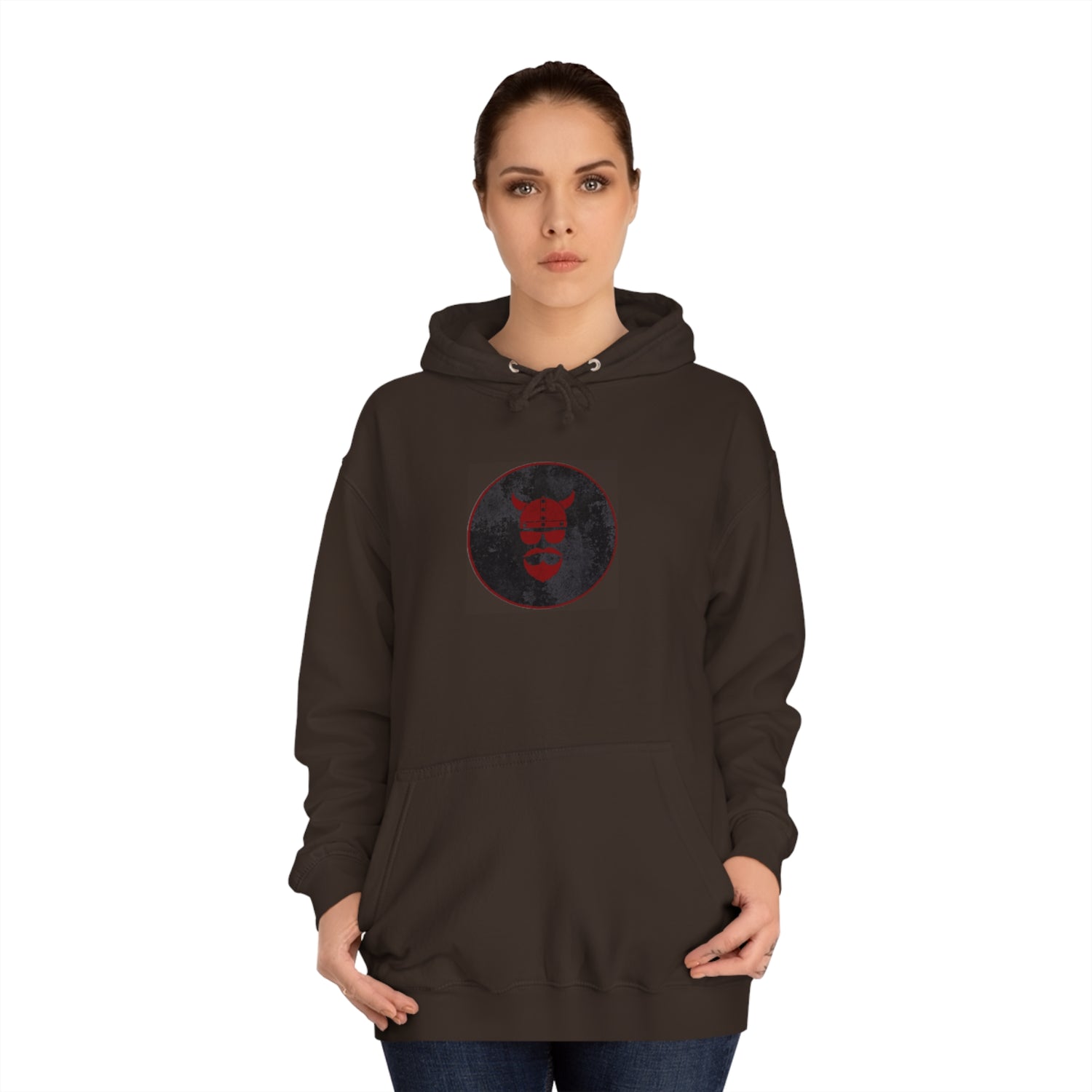 ZV Red Code Hoodie - THE ZEN VIKING