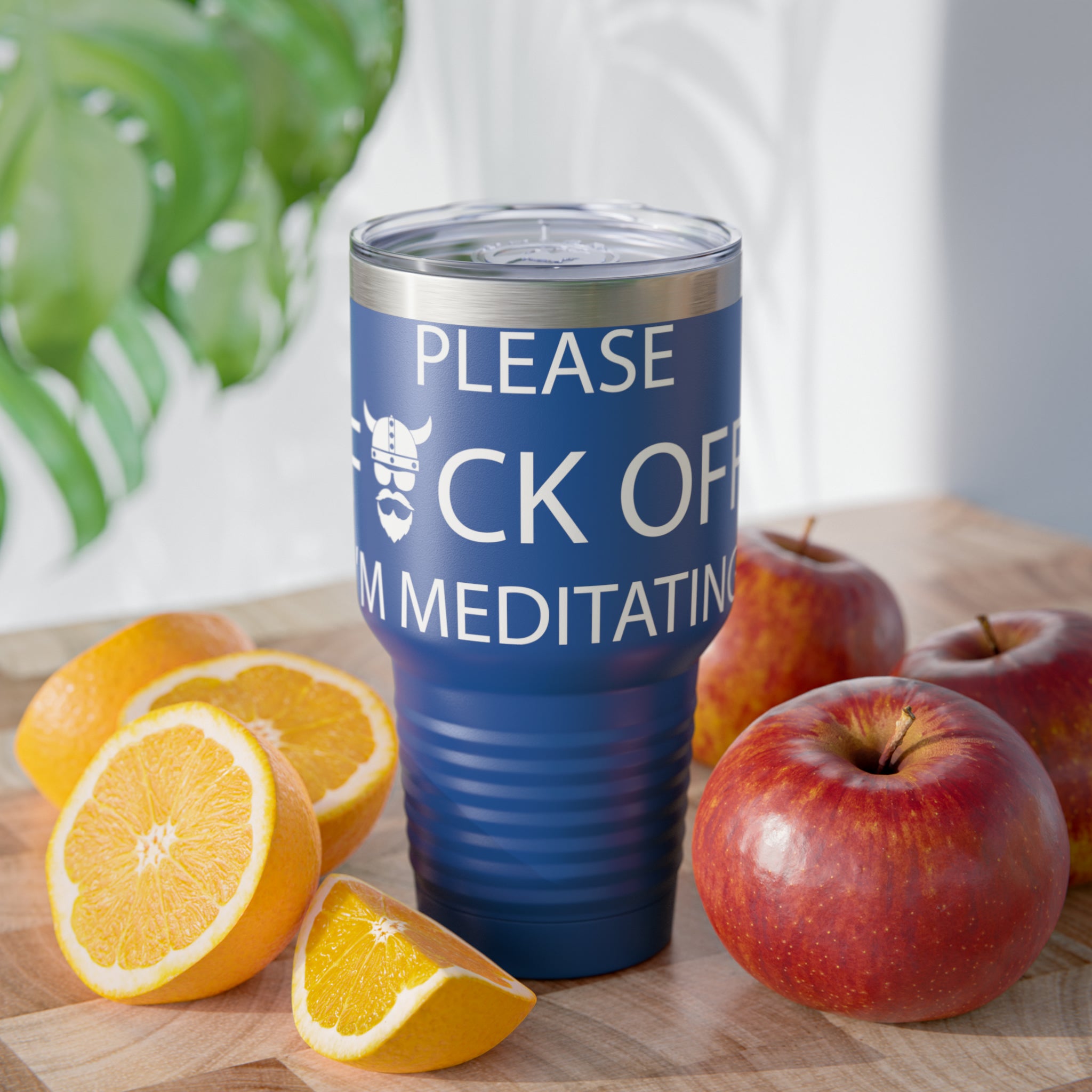 ZV Meditation Ringneck Tumbler, 30oz - THE ZEN VIKING