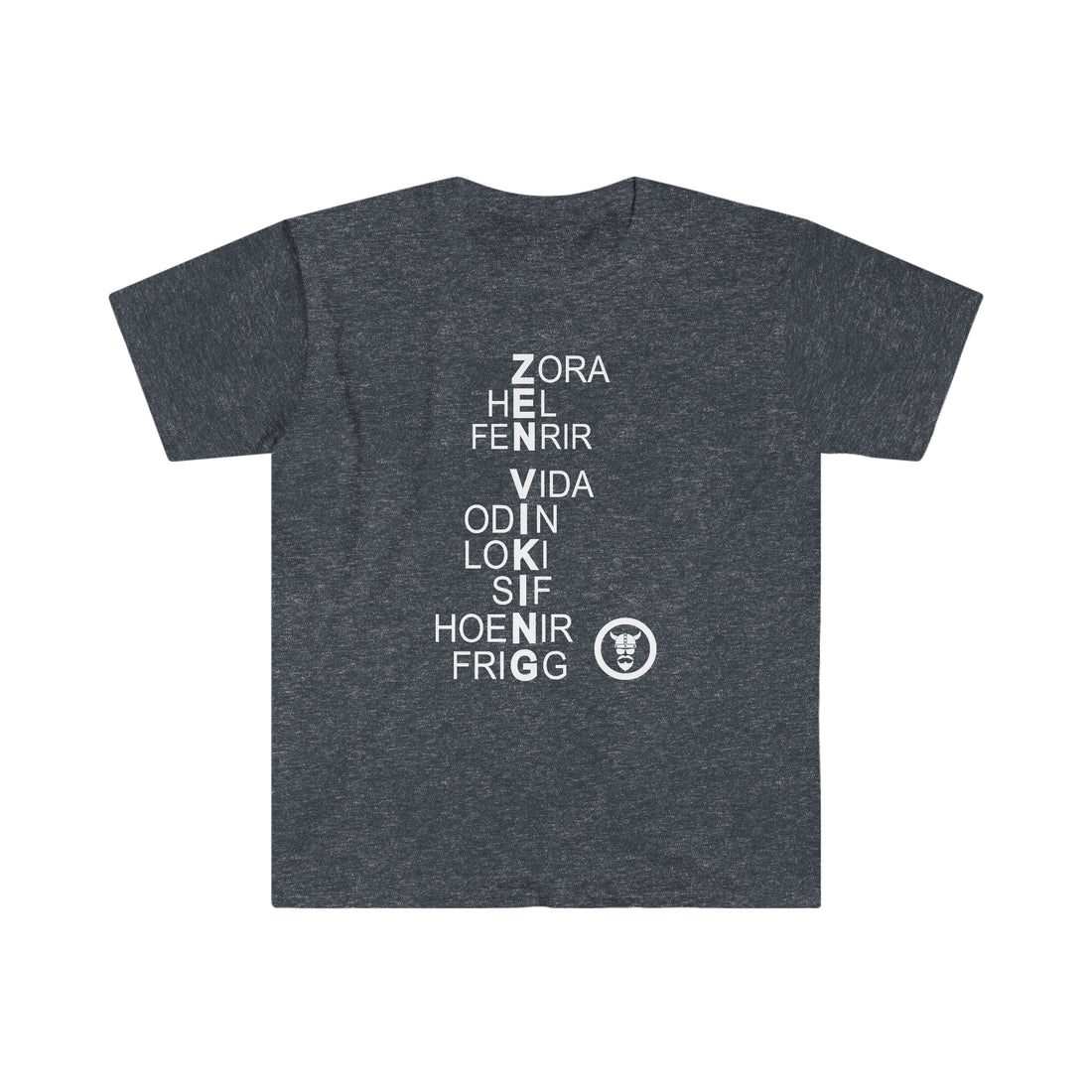 Cross Puzzle ZV Softstyle T-Shirt - THE ZEN VIKING