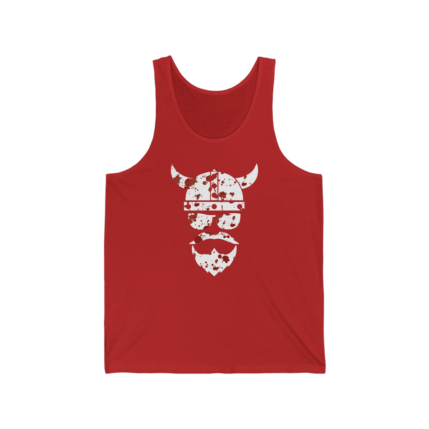 ZV ketchup face Tank Top - THE ZEN VIKING