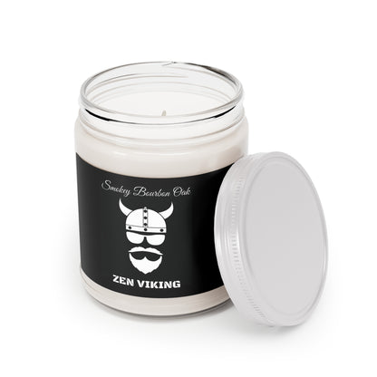 ZV Smoky Bourbon Oak Candle, 9oz - THE ZEN VIKING