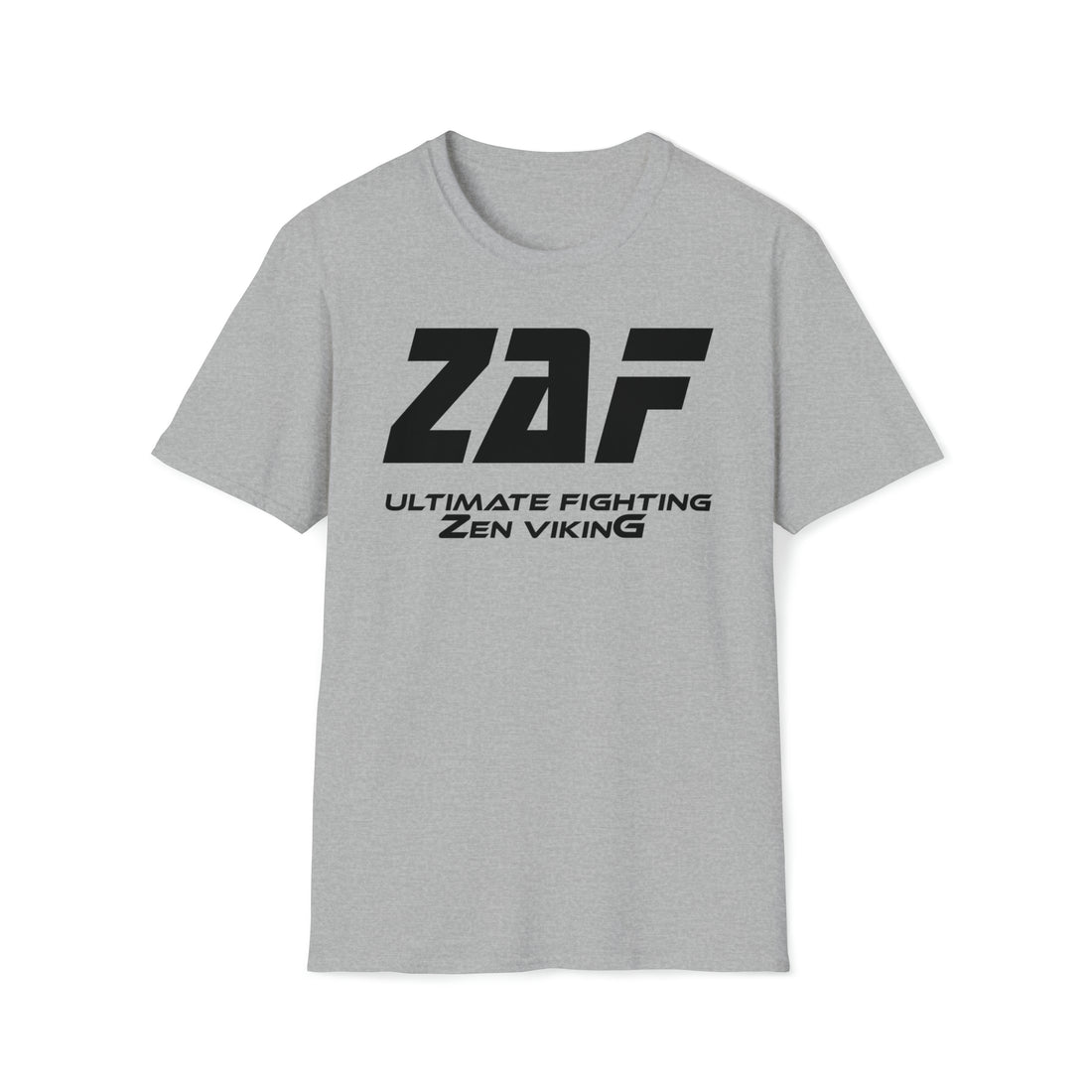 ZV Blk UFC T-Shirt - THE ZEN VIKING