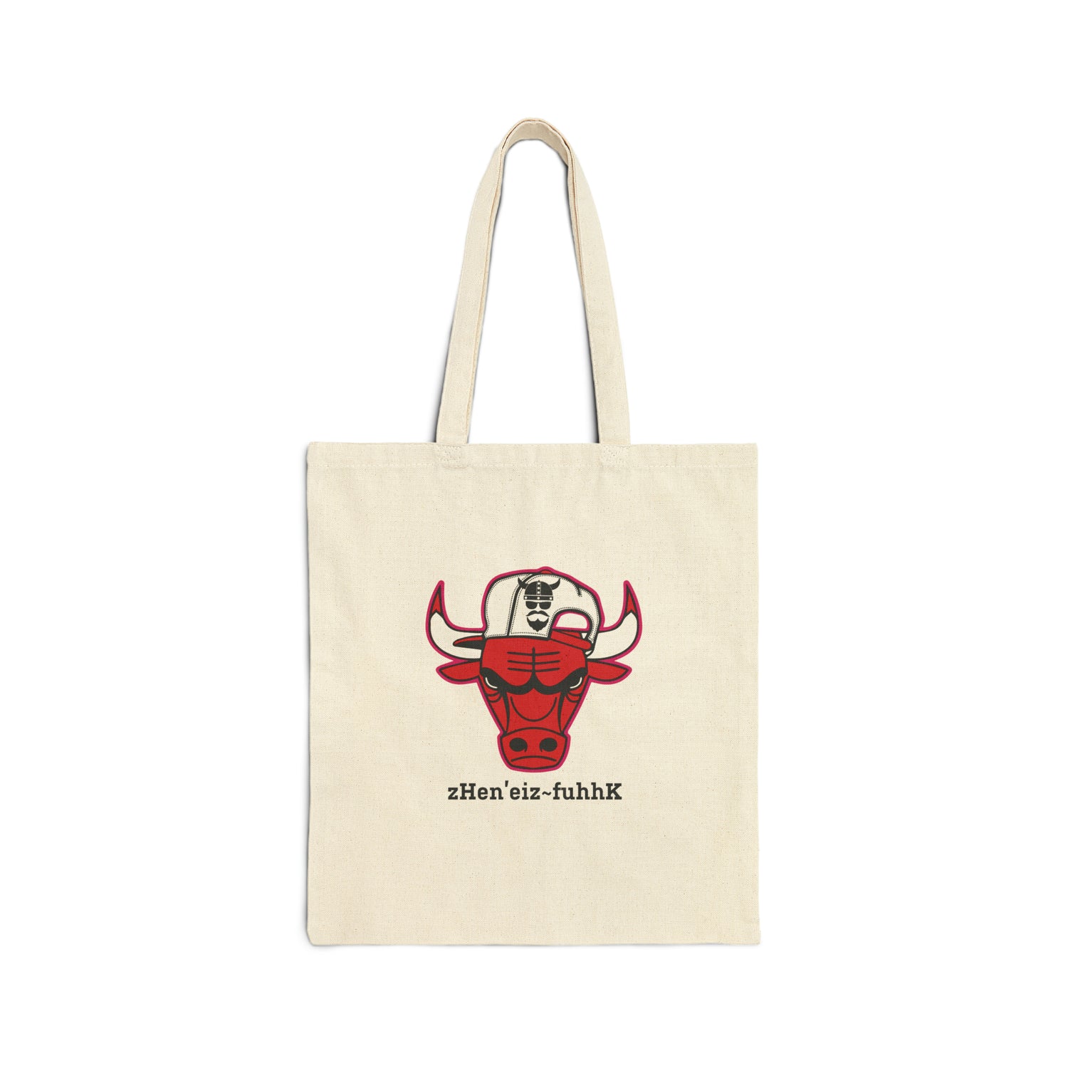 Chicago Bulls Cotton Canvas Tote Bag