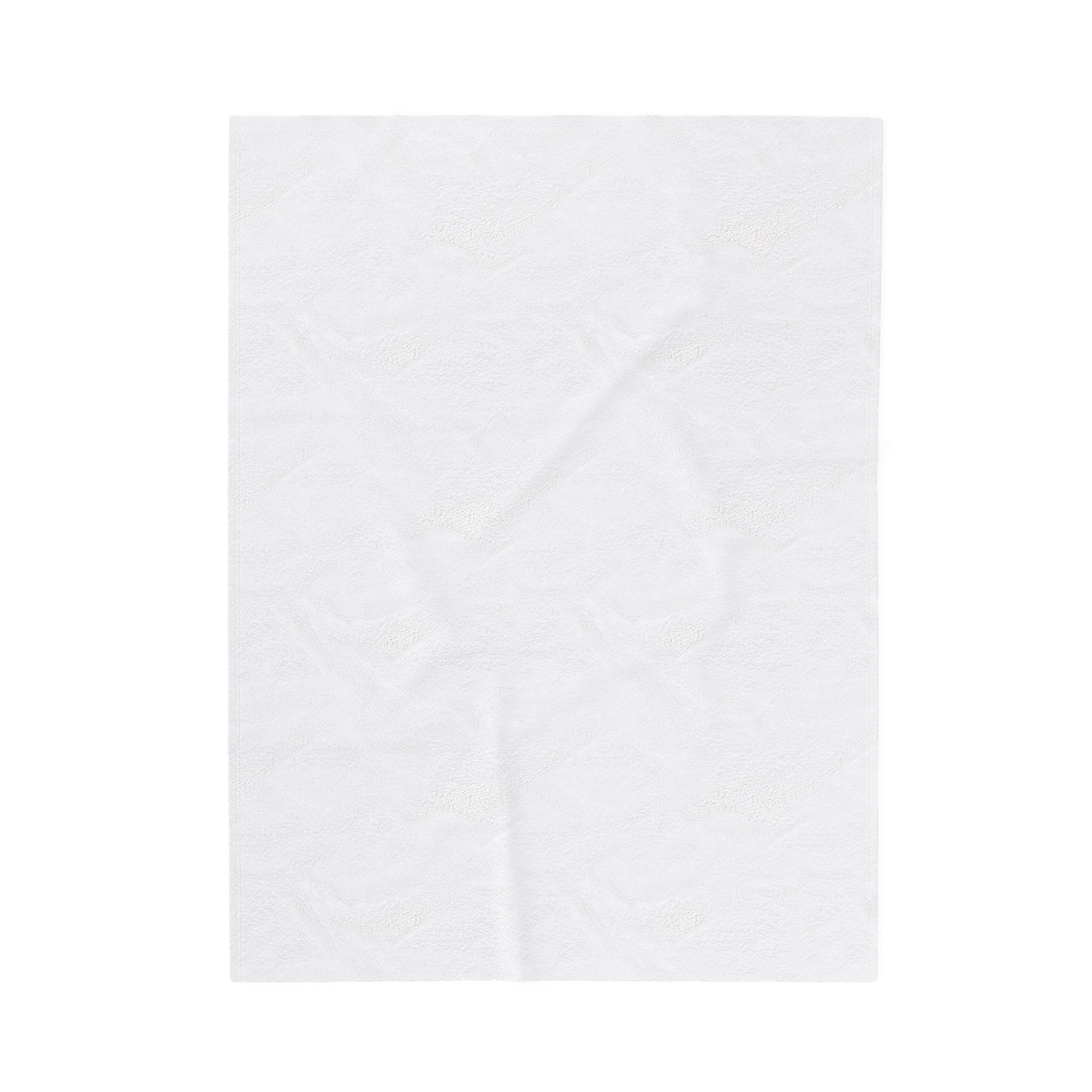 ZV Loki White Extra Soft Velveteen Plush Blanket - THE ZEN VIKING