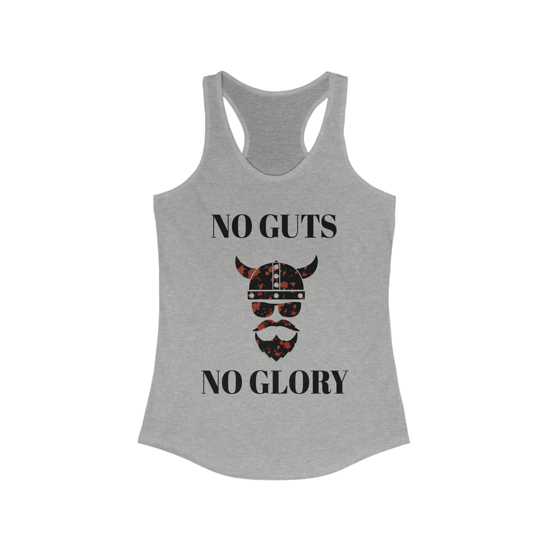 ZV No Guts No Glory Racerback Tank - THE ZEN VIKING