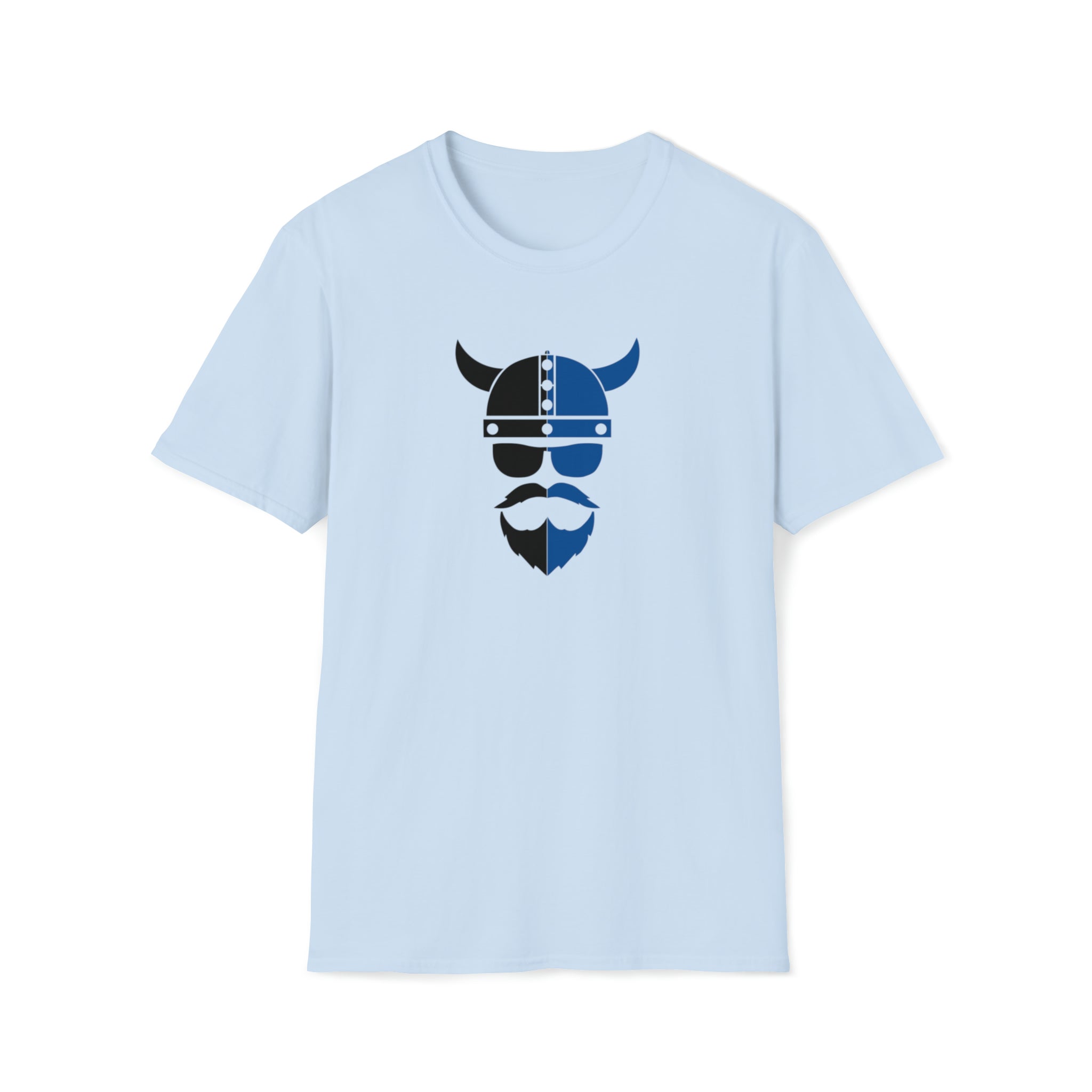 ZV Blue Harvey T-Shirt - THE ZEN VIKING