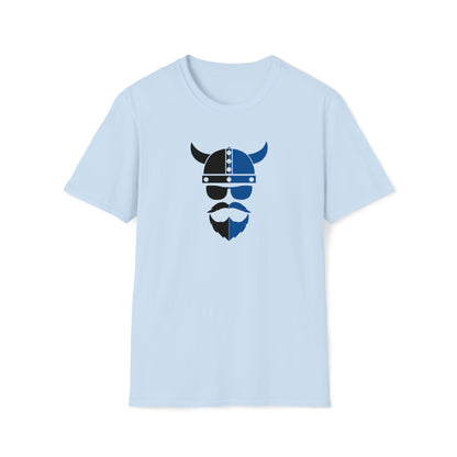 ZV Blue Harvey T-Shirt - THE ZEN VIKING