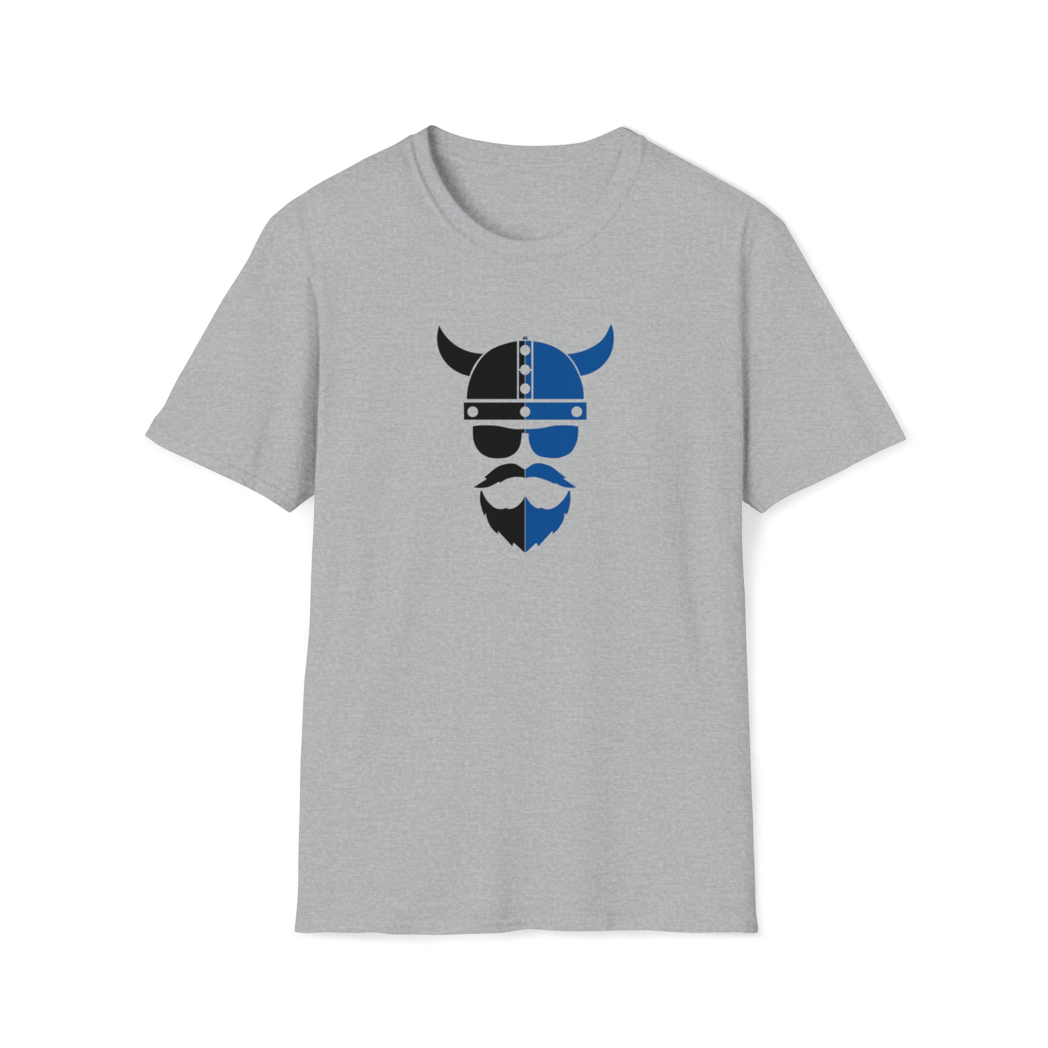 ZV Blue Harvey T-Shirt - THE ZEN VIKING