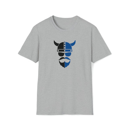 ZV Blue Harvey T-Shirt - THE ZEN VIKING