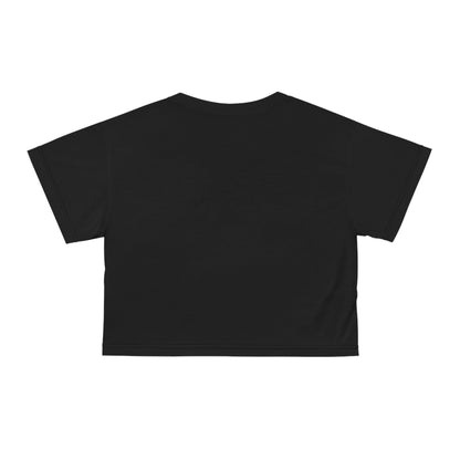 ZV meditation Yoga Black Crop Top - THE ZEN VIKING