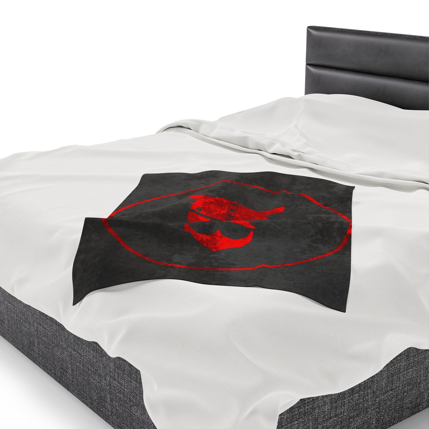 ZV CodeRed Extra Soft Velveteen Plush Blanket - THE ZEN VIKING