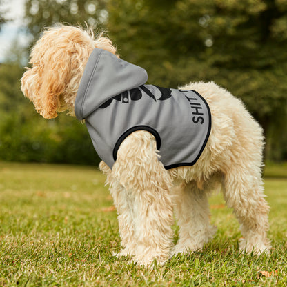 ZV Light Grey Shit Ninja’s Dog Hoodie - THE ZEN VIKING