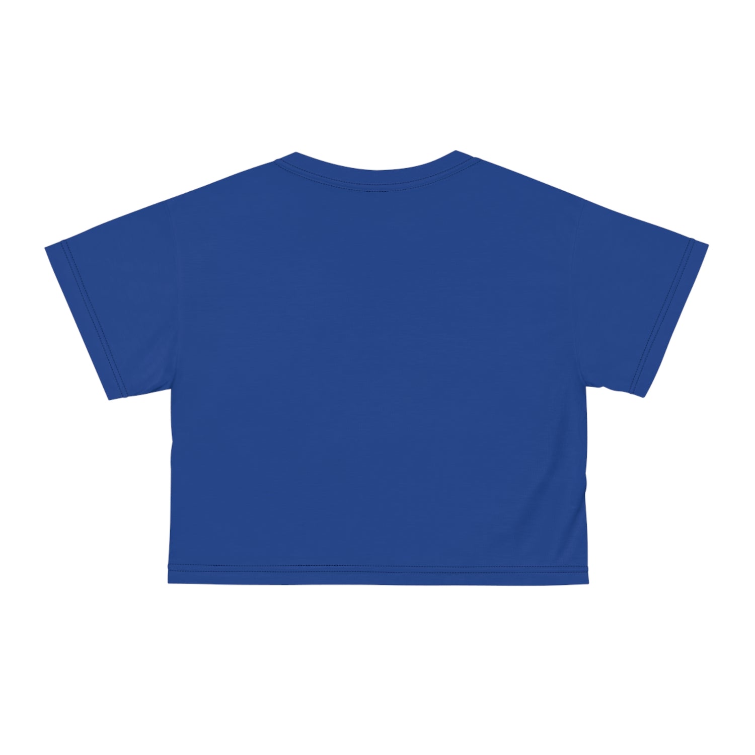 ZV meditation Yoga Blue Crop Top - THE ZEN VIKING