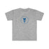 ZV Blue Stamp Softstyle T-Shirt - THE ZEN VIKING