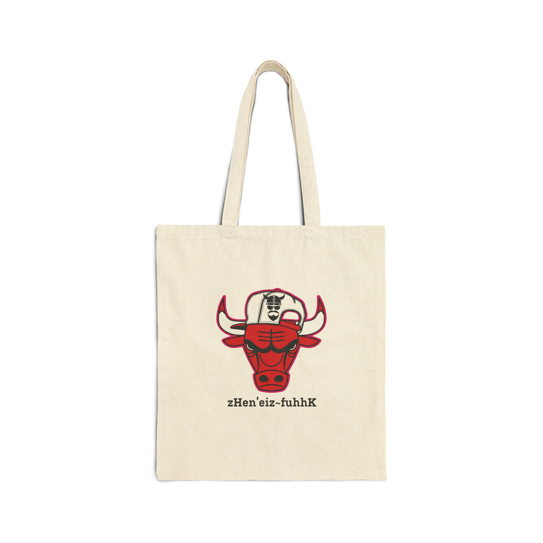 Chicago Bulls Cotton Canvas Tote Bag