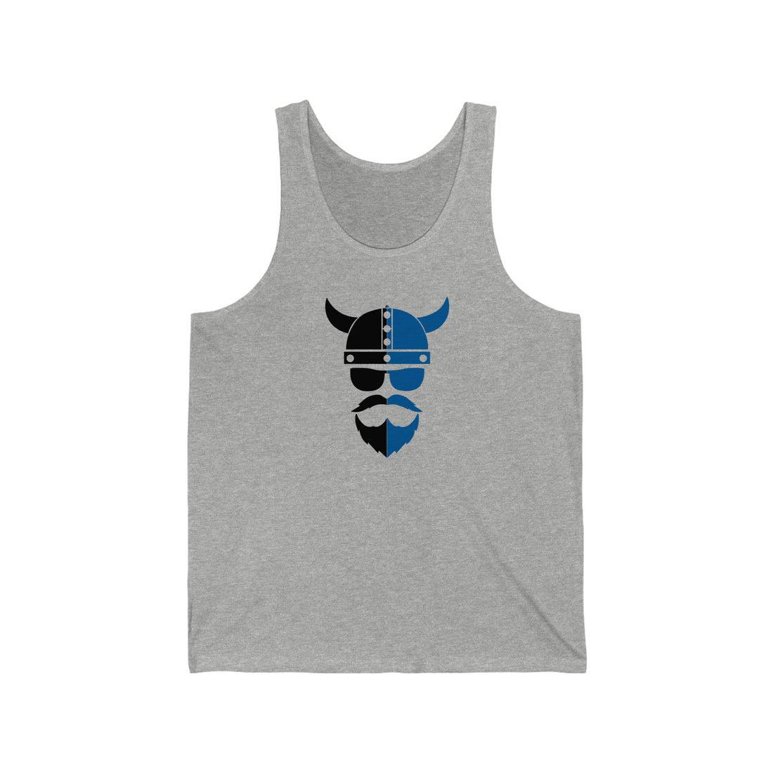 ZV Harvey Blue Tank Top - THE ZEN VIKING