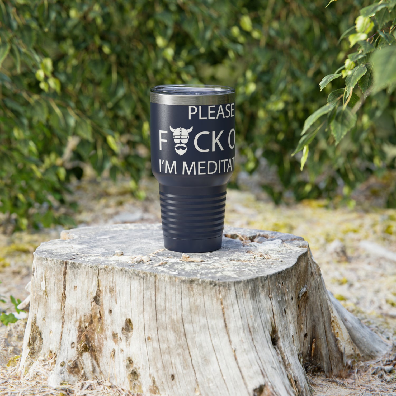 ZV Meditation Ringneck Tumbler, 30oz - THE ZEN VIKING