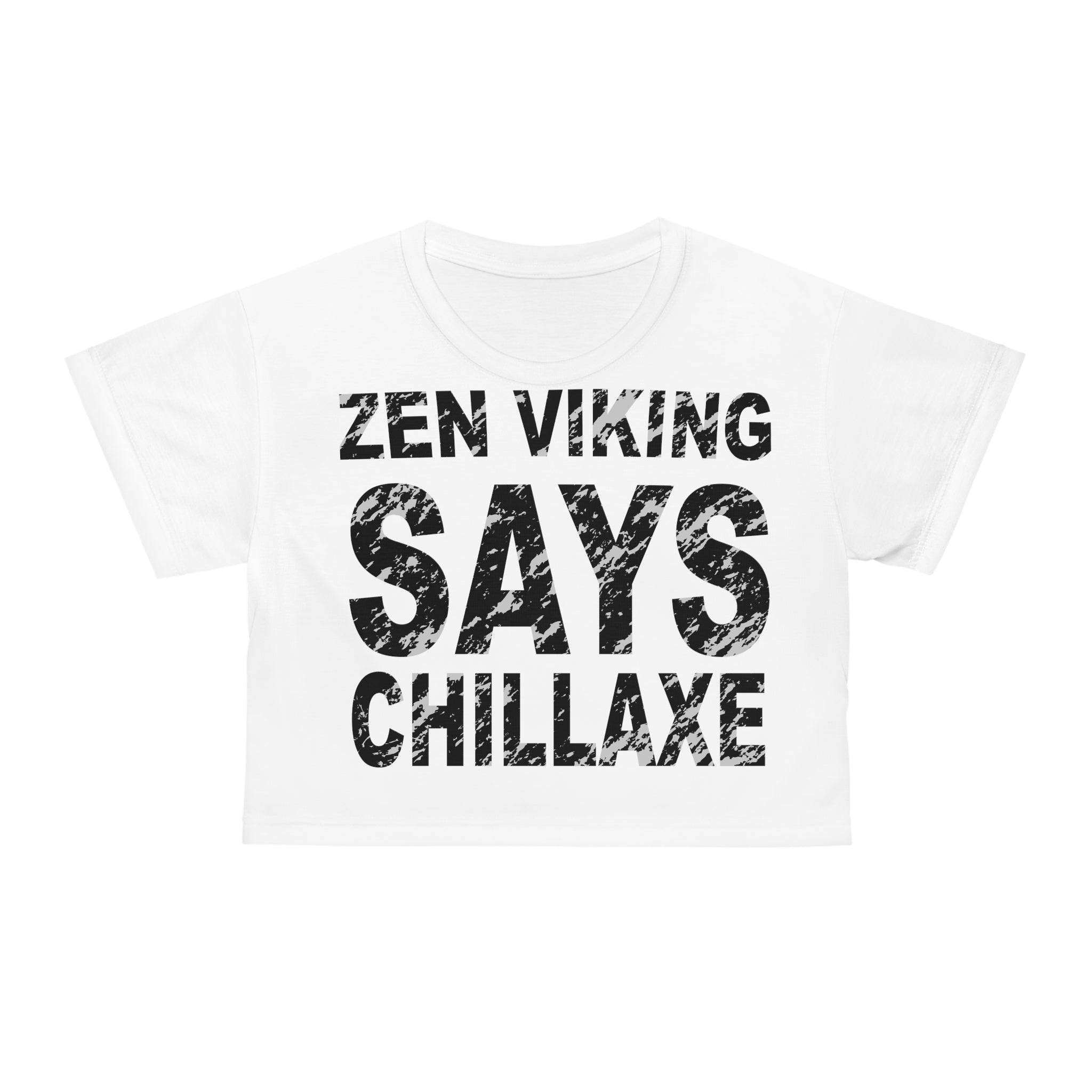 ZV Be More Crop Top - THE ZEN VIKING