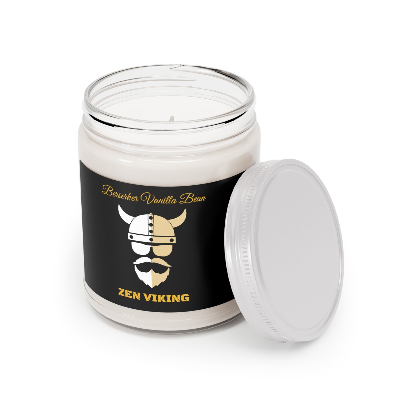 Berserker Vanilla Bean Candle, 9oz - THE ZEN VIKING