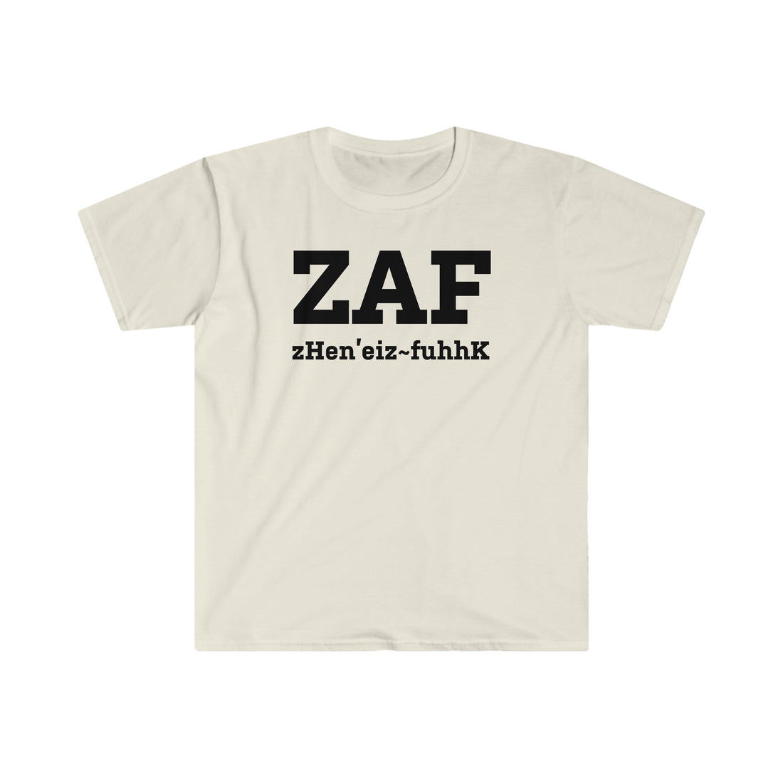 ZAF Softstyle T-Shirt - THE ZEN VIKING