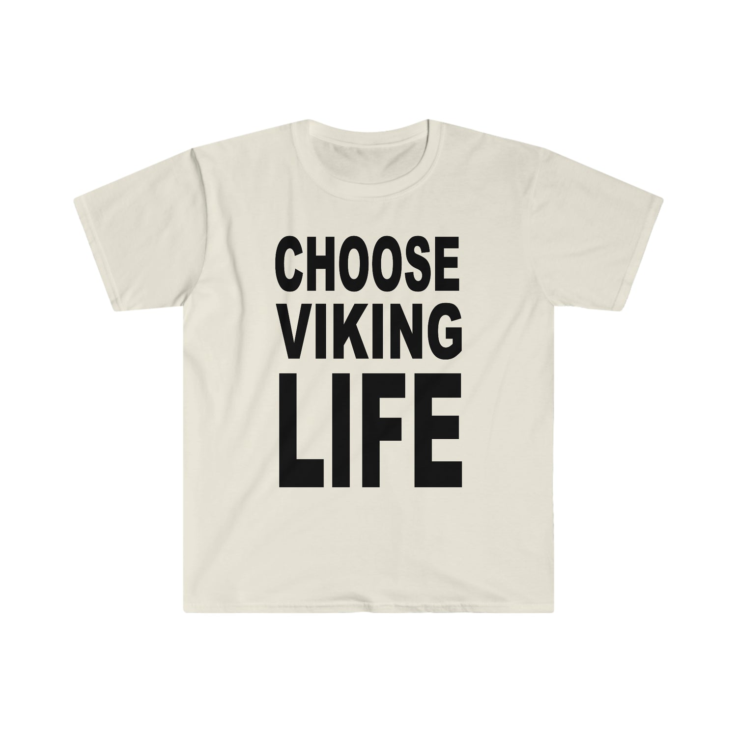 Choose Viking Life Softstyle T-Shirt - THE ZEN VIKING
