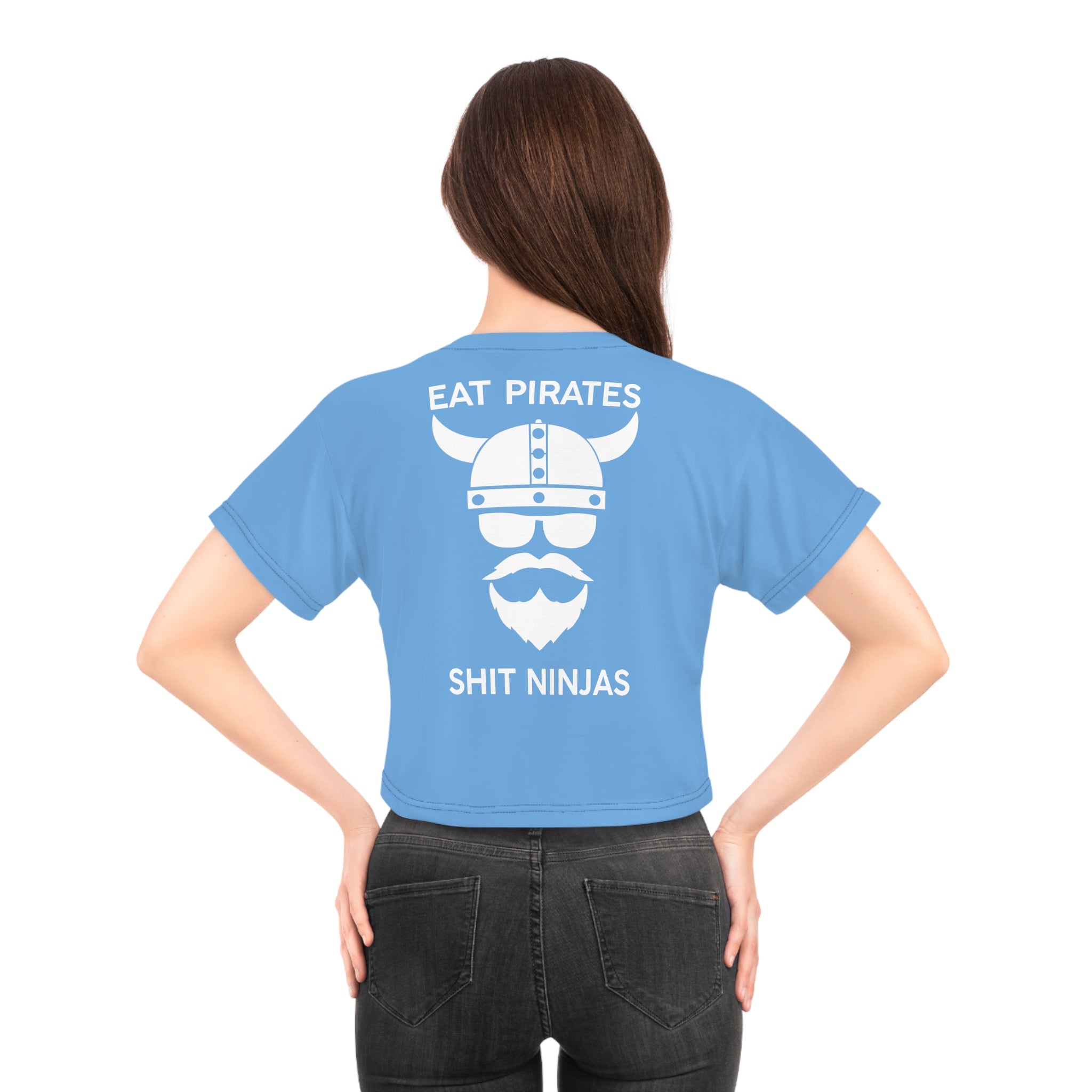 Zv ZAF Pirates &amp; Ninjas Crop Top - THE ZEN VIKING