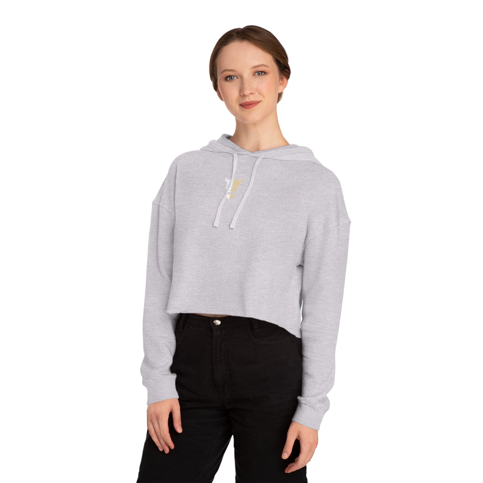 ZV Gold Label Women’s Crop Hoodie - THE ZEN VIKING