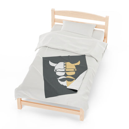 ZV Gold Extra Soft Velveteen Plush Blanket - THE ZEN VIKING