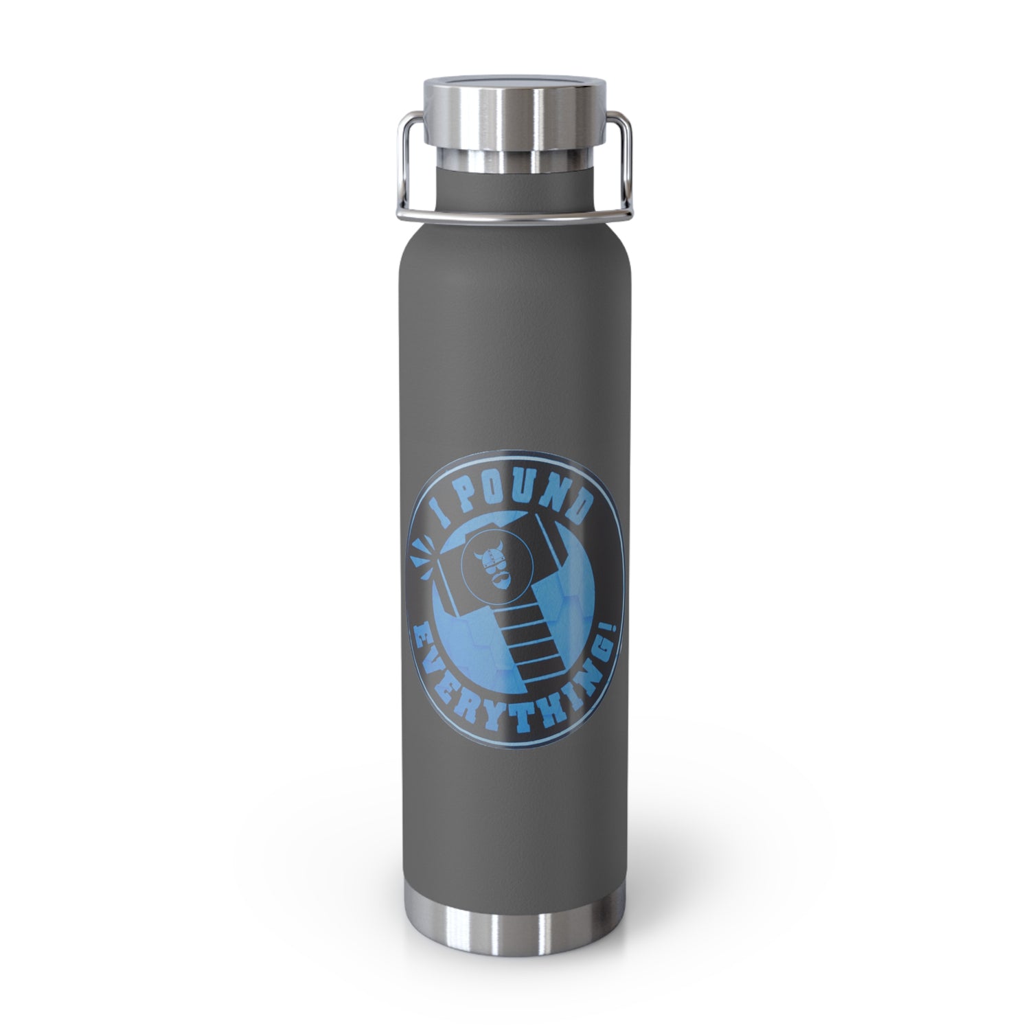 ZV Pound Copper Vacuum Insulated Bottle, 22oz - THE ZEN VIKING