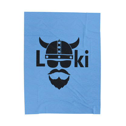 ZV Loki Extra Soft Velveteen Plush Blanket - THE ZEN VIKING