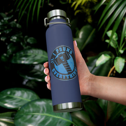 ZV Pound Copper Vacuum Insulated Bottle, 22oz - THE ZEN VIKING