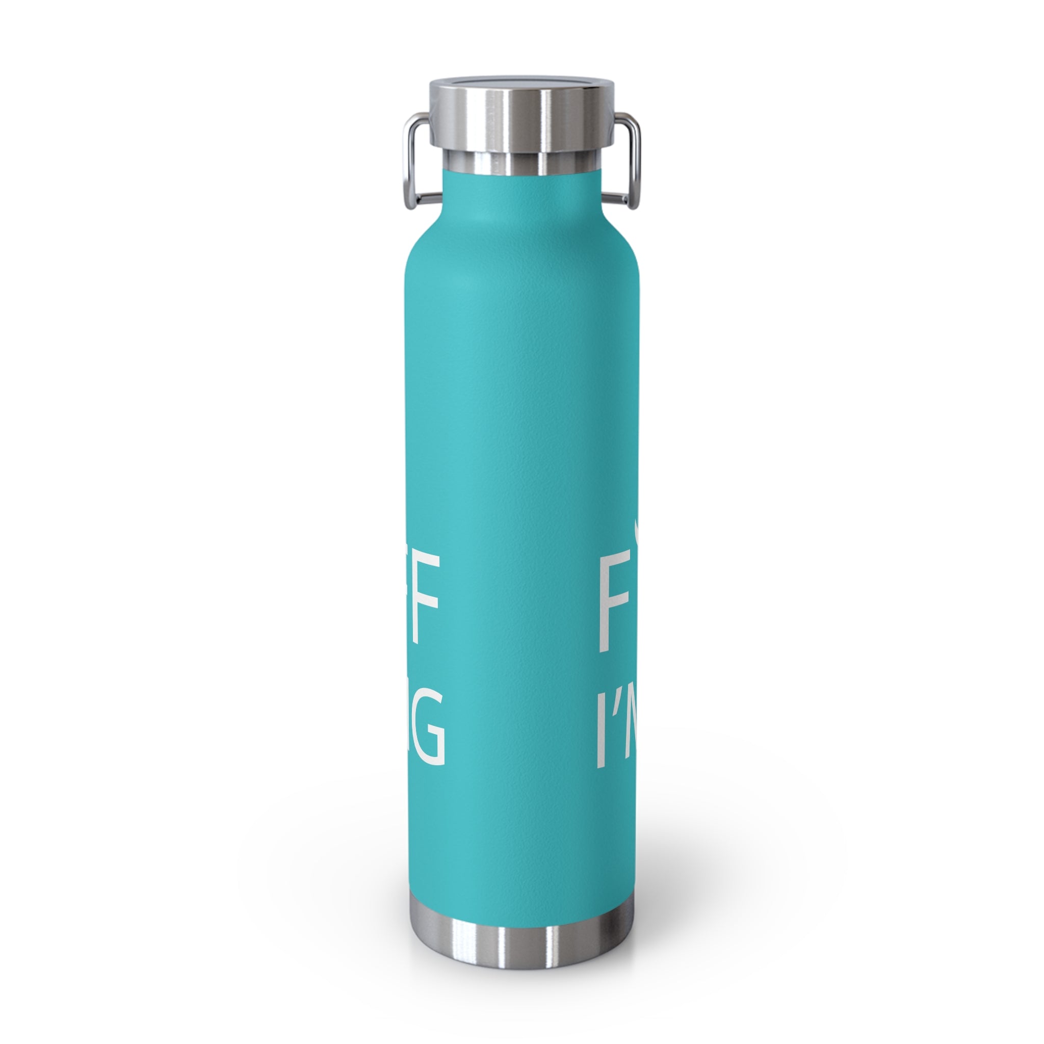 ZV Im Training Copper Vacuum Insulated Bottle, 22oz - THE ZEN VIKING