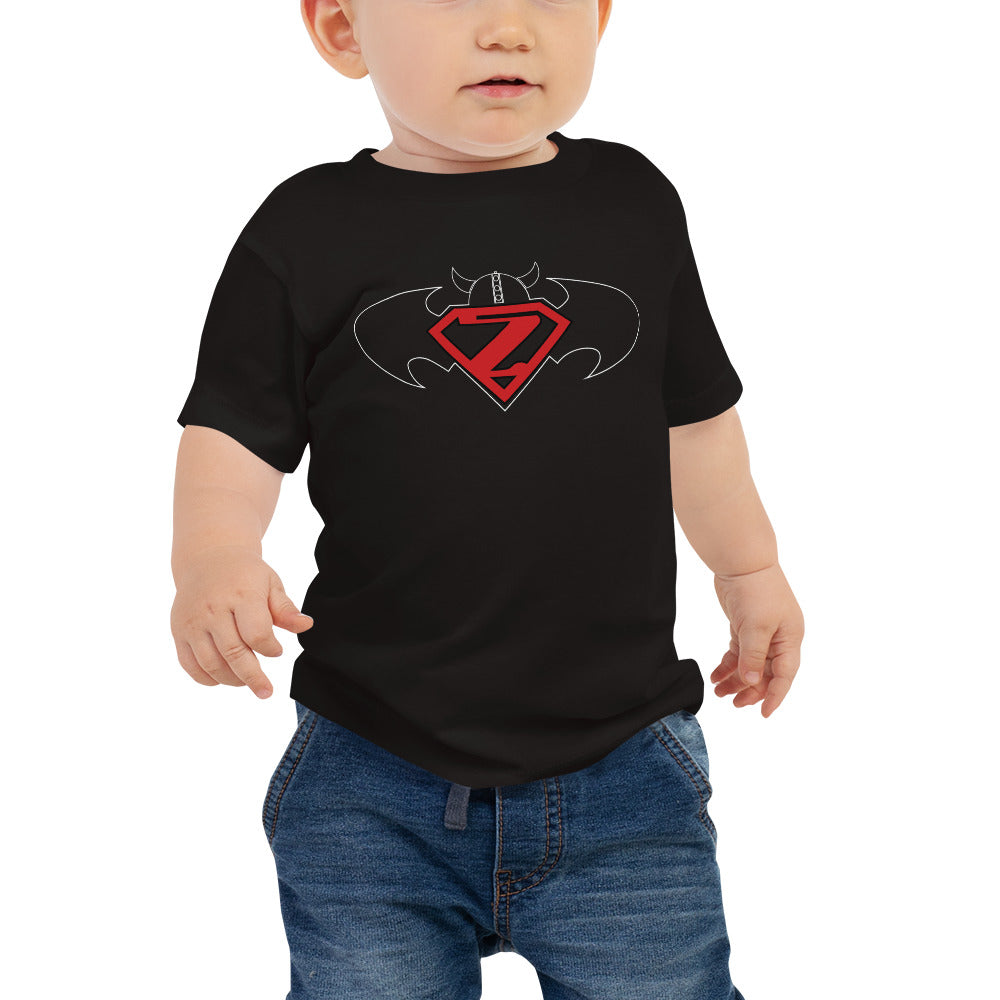 ZV vs. Batman Baby Tee - THE ZEN VIKING