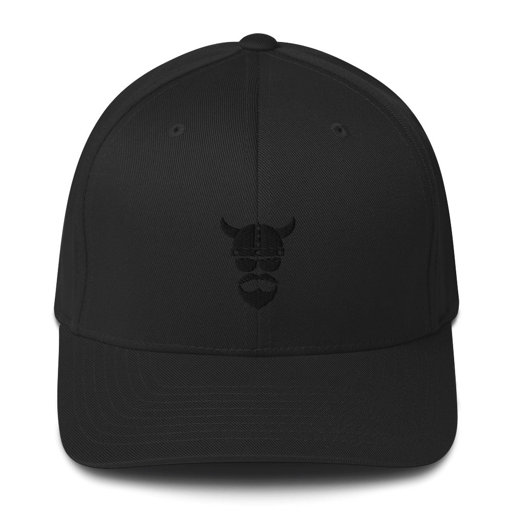 ZV BLACKOUT Flex-Fit Structured Hat - THE ZEN VIKING