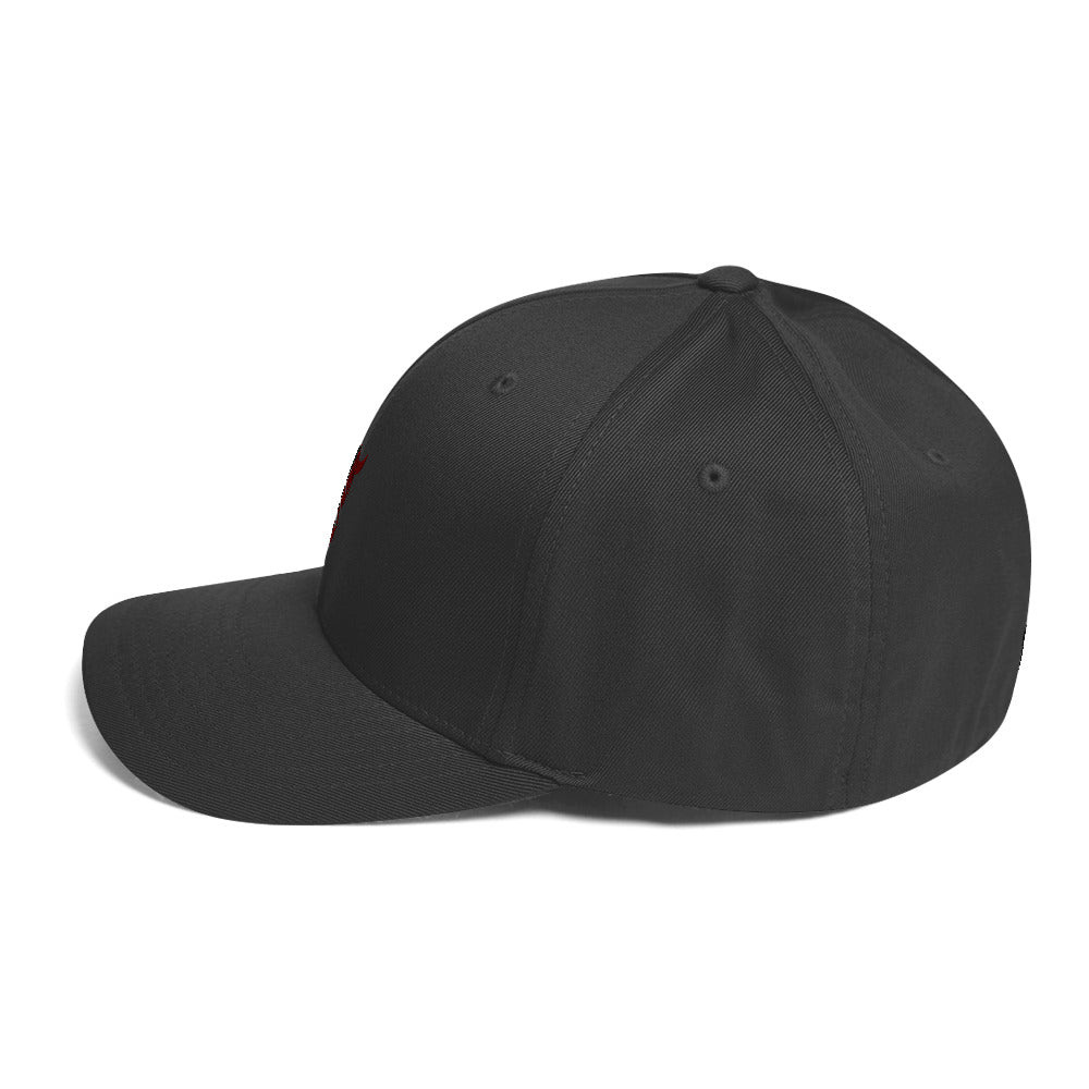 ZV Class Grey Flex-Fit Hat - THE ZEN VIKING