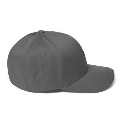 ZV Harvey Fade Flex-Fit Structured Hat - THE ZEN VIKING