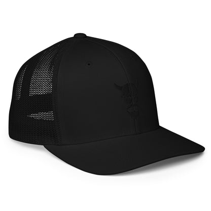 ZV BLACKOUT Flex-Fit Trucker Hat - THE ZEN VIKING