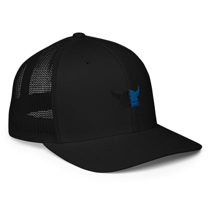 Blue Harvey Helm Mesh Flex-Fit