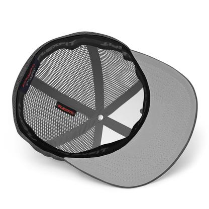 ZV Charcoal Flex-Fit Trucker Hat - THE ZEN VIKING